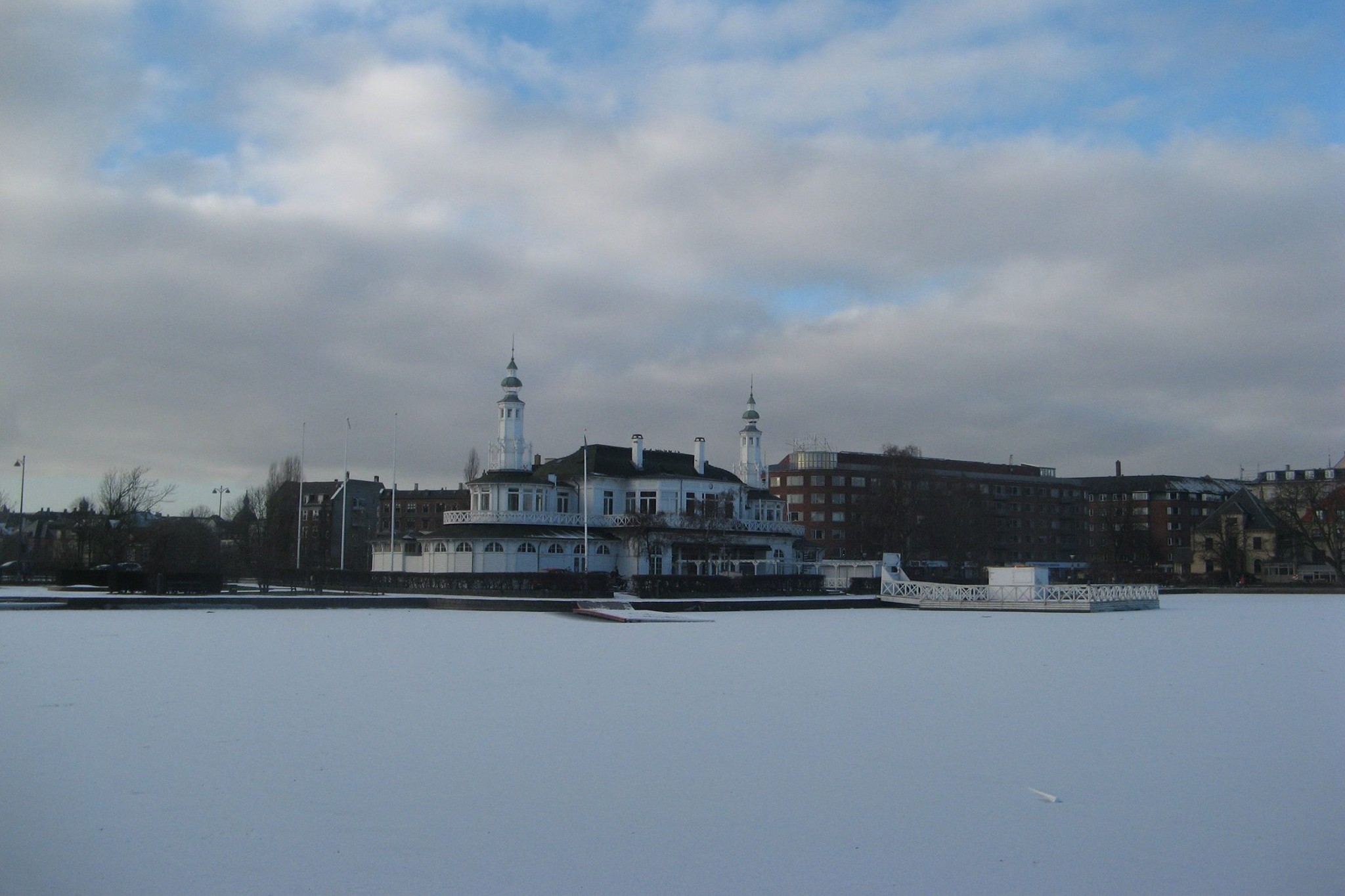 Danmark: En gåtur rundt om Københavns Indre Søer en vinterdag