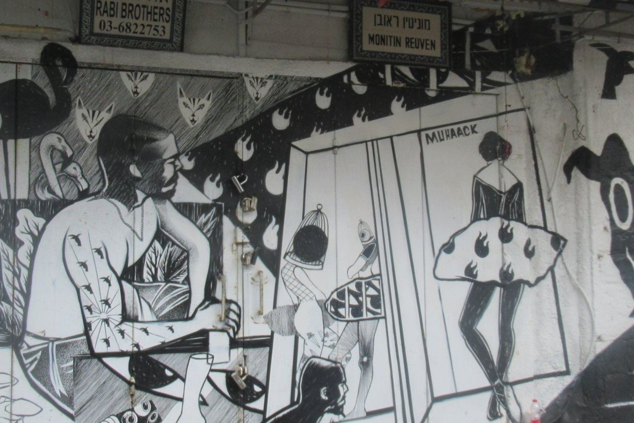 Israel: Street Art i Tel Aviv – Florentin og Neve Tzedek