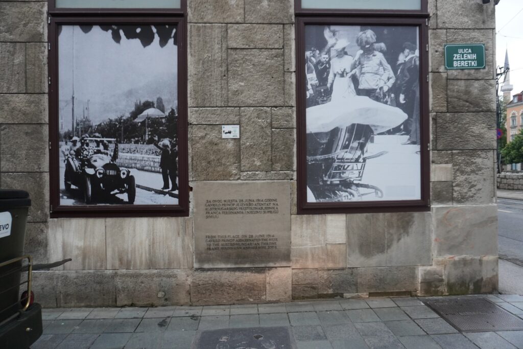 Mordet på Franz Ferdinand i Sarajevo - billeder