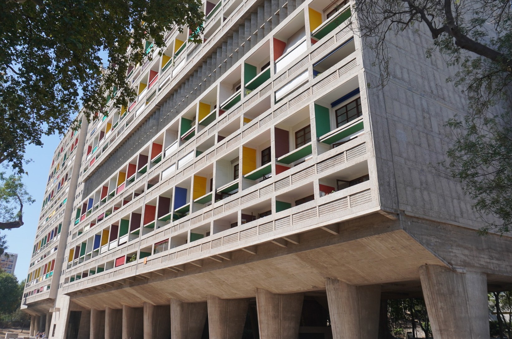 Frankrig: Le Corbusier –  Unité D’Habitation i Marseilles