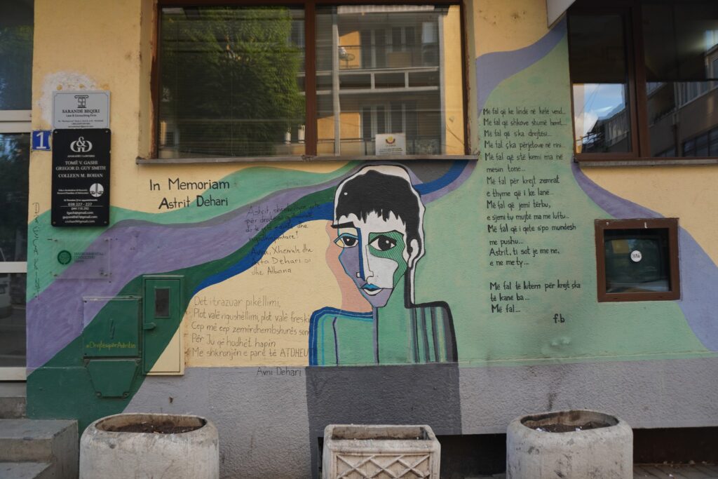 Street Art. Fra Pristina, Kosovo.