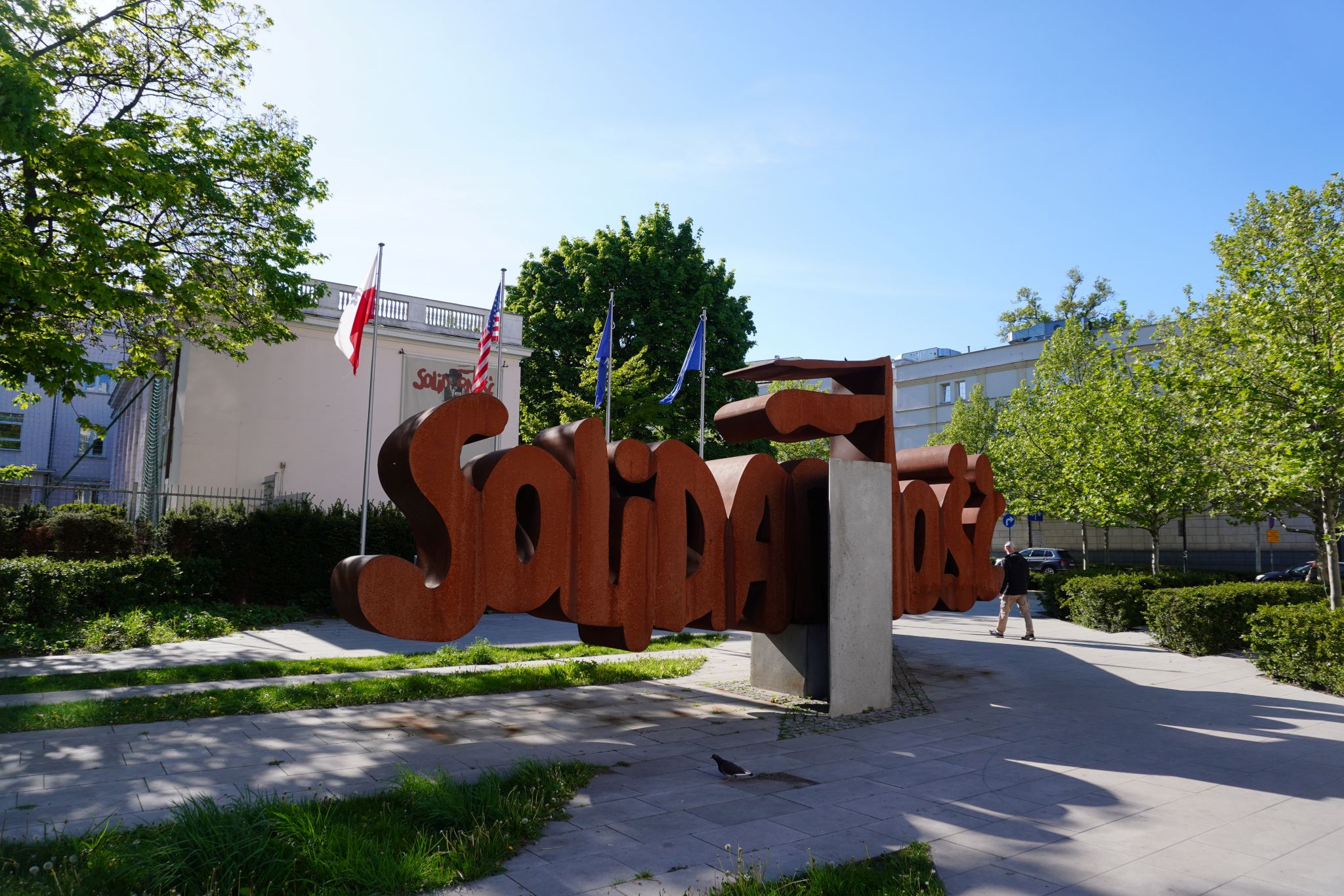 Polen: Monumentet for Solidaritet i Warszawa