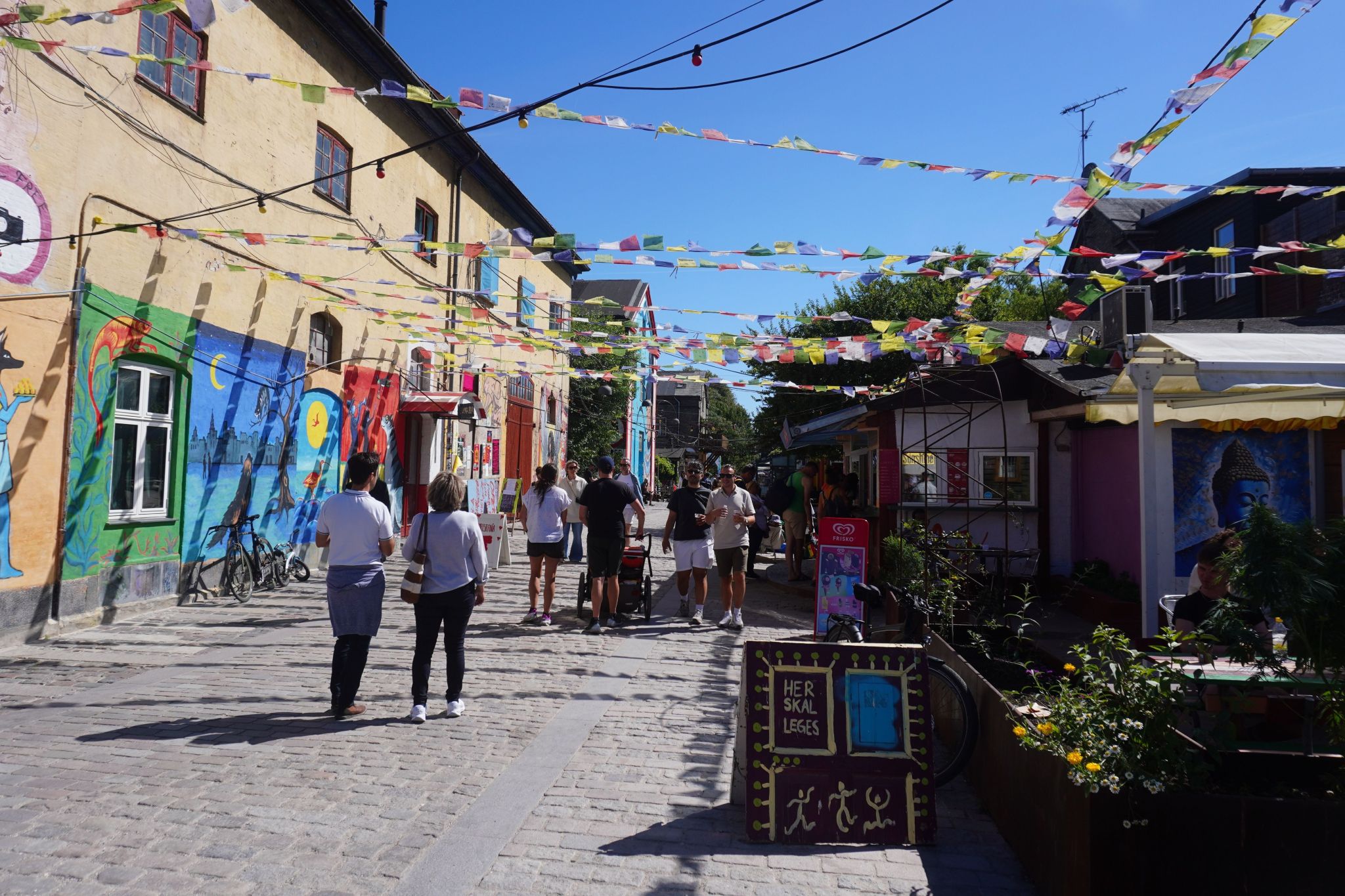 Danmark: Christiania – Et år efter at Pusher Street lukkede