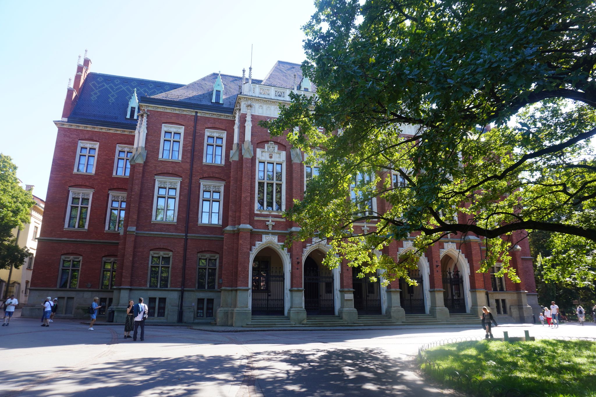 Polen: Det Jagiellonske Universitet (Krakow-Akademiet) i Krakow