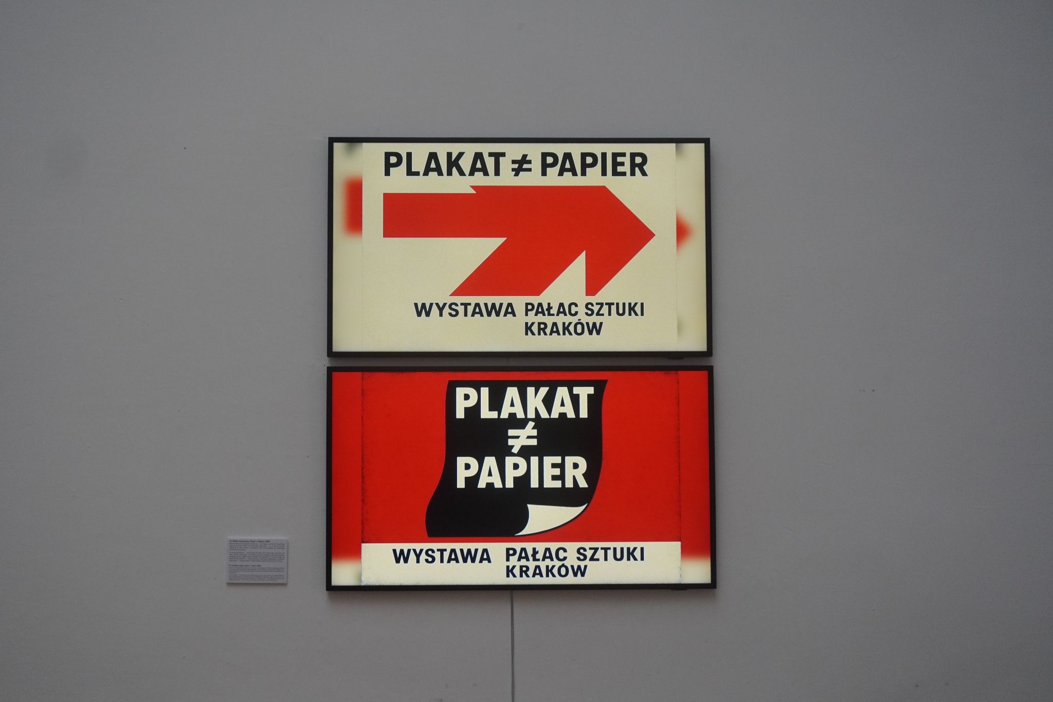 Polen: Polsk plakat udstilling i Krakows Kunstpalads