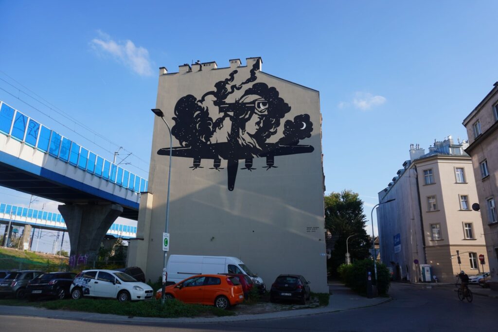 Dette billede har en tom ALT-egenskab (billedbeskrivelse). Filnavnet er Street-Art-Krakow-1-1024x683.jpg