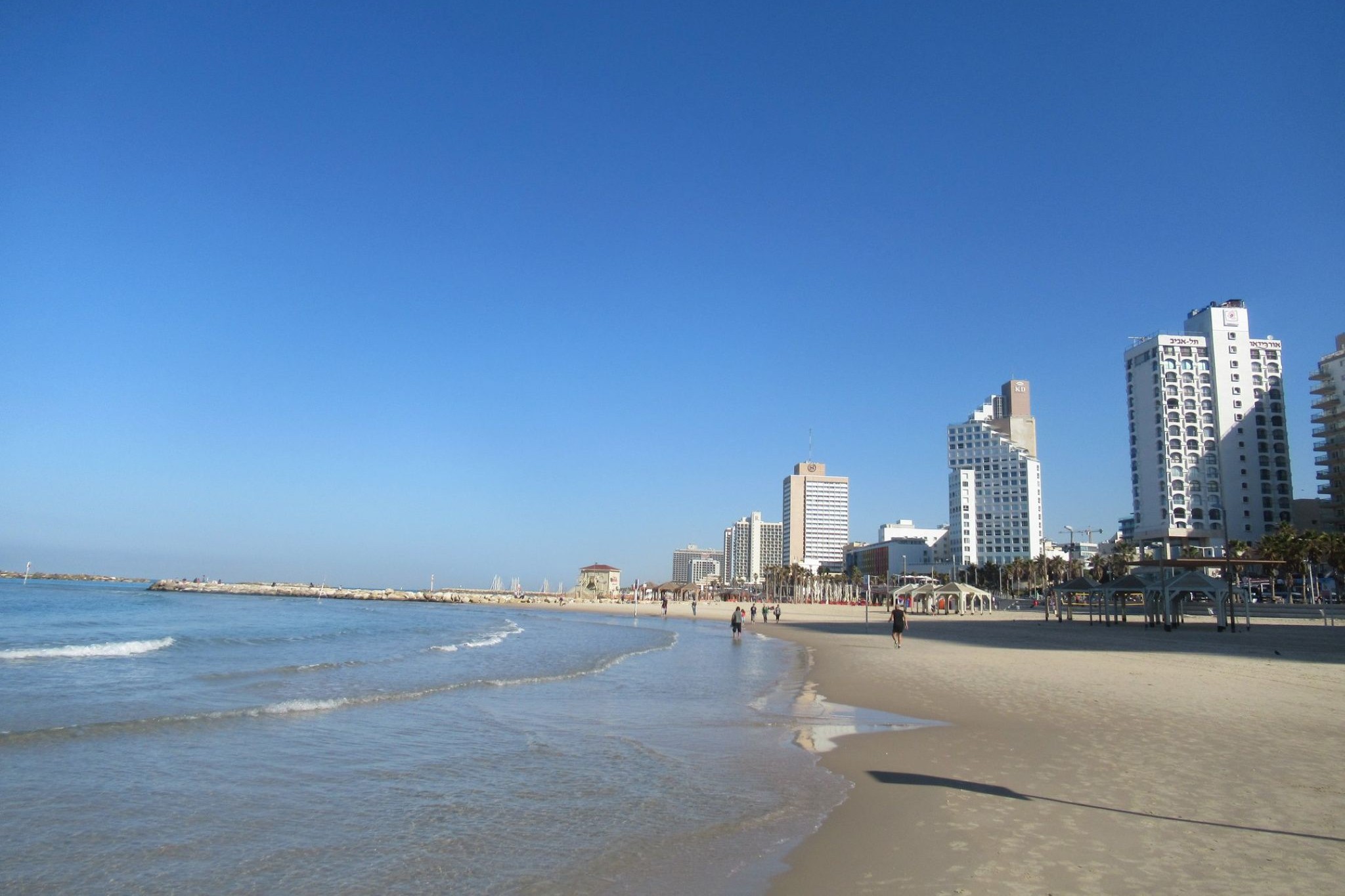 Israel: Tayelet – Den fem kilometer lange Tel Aviv Promenade