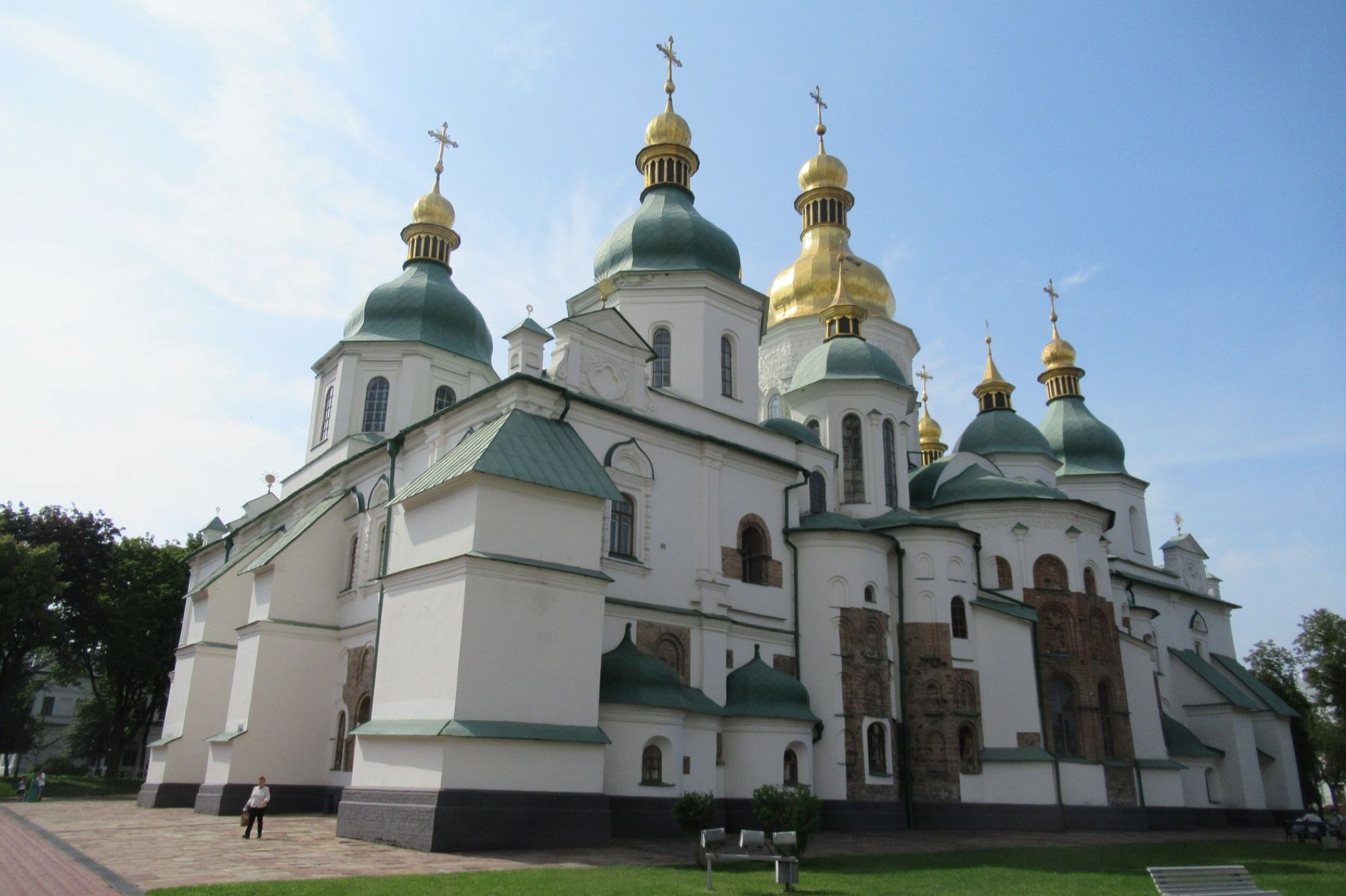 Ukraine: Smukke kunstværker i Sankt Sofias Katedralen i Kyiv