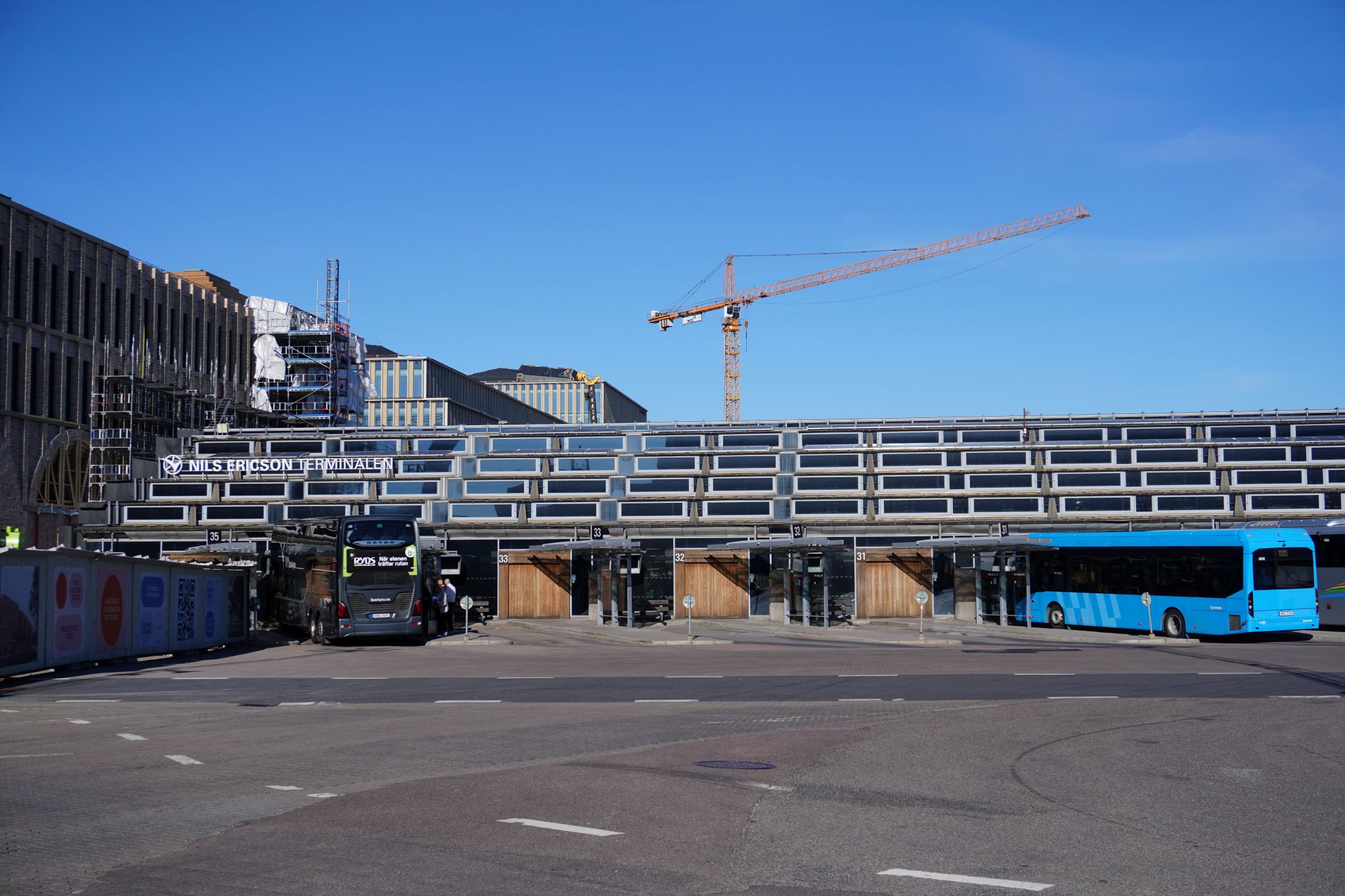 Sverige: Den senmodernistiske Nils Ericson Terminalen i Göteborg