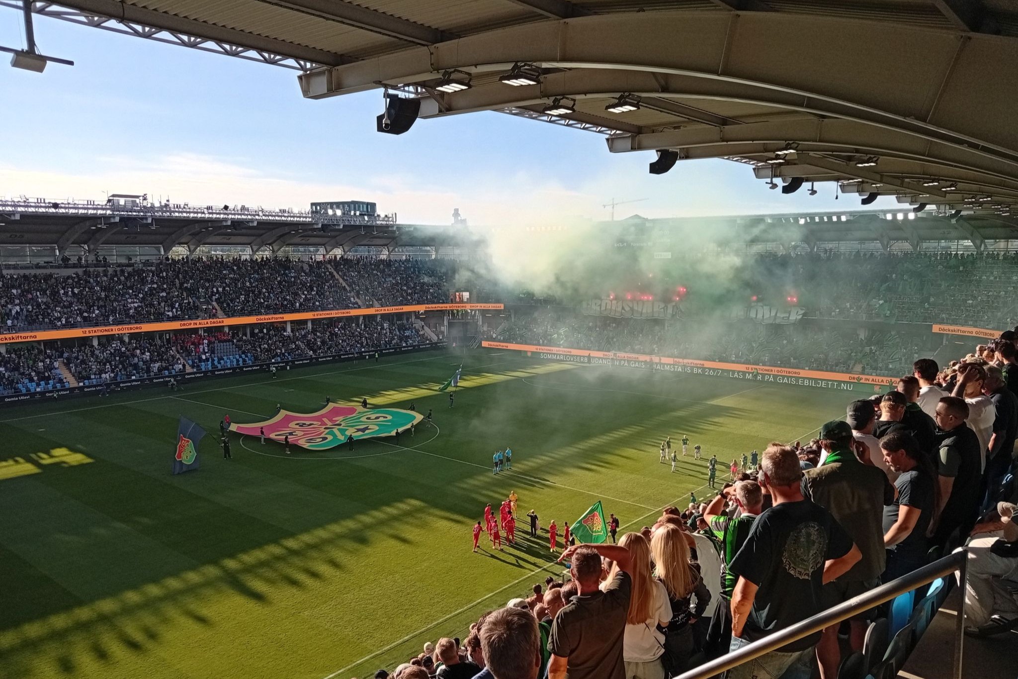Sverige: GAIS – FC Nordsjælland på Gamla Ullevi i Göteborg